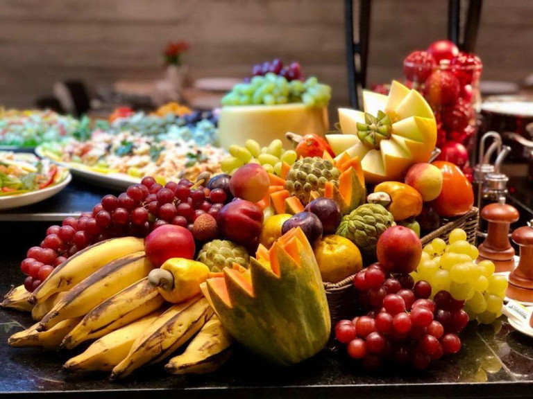 Frutas natalinas Supermercado Bandeirantes